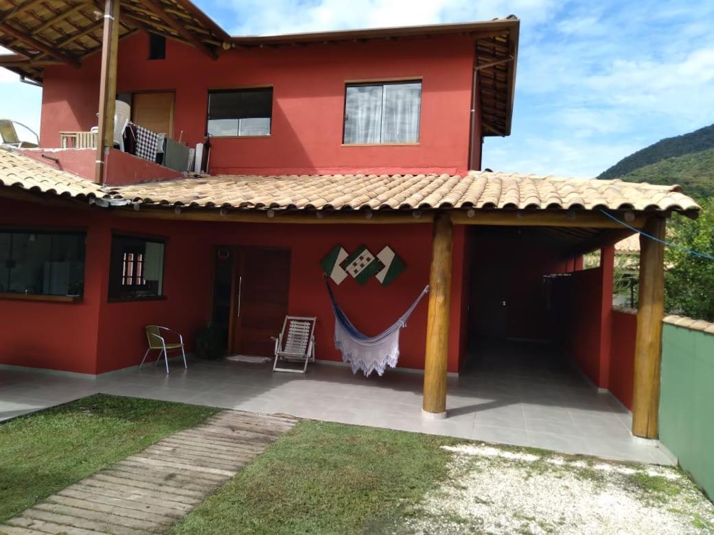 Casa Praia. Linda Varanda Para Um Cochilo Na Rede Ubatuba Exterior photo